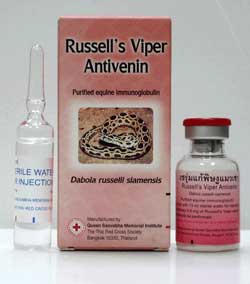 Russell’s Viper Antivenin on Snake-Wine-Cobra.com