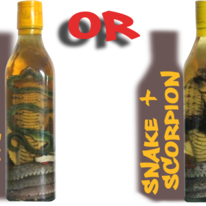 ORDER ONE MORE SNAKE WINE OR SCORPION WINE BOTTLE FOR 39 EUROS ONLY